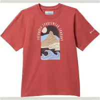 Columbia - Kid's Valley Creek II S/S Graphic Shirt - T-Shirt Gr L rot