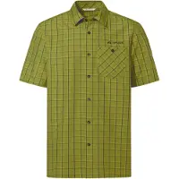 Vaude Kurzarmhemd "MENS ALBSTEIG SHIRT III" Kurzarm, aus Lyocell und Polyester, mit Knopfleiste