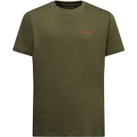 La Sportiva Climbing Days T-Shirt K - Kinder Klettershirt aus Baumwolle - , Größe:140, Farbe:E47R24-Cypress/Mountain Red