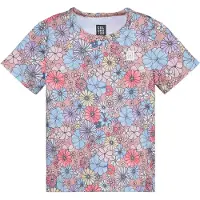Color Kids Braut-T-Shirt Rose m. Blumen - - 10 Jahre (140) - T-Shirts