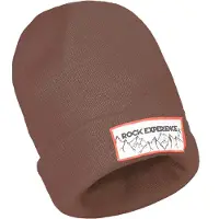 Rock Experience Vorlage Beanie Braun Mann