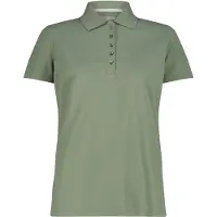 CMP Damen Polo Shirt aus Piqué mit Dry Function grün 38
