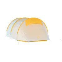 Grand Canyon Zelt Robson 3 PRO Trekkingzelt für 3–4 Personen – geräumiges Tunnelzelt mit großer Apsis, Moskitonetz und Aluminiumgestänge