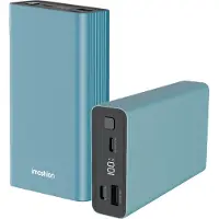 IMoshion Ultra Series Aluminium Powerbank 20.000 mAh - Schnellladen bis 33W - Petrol Green