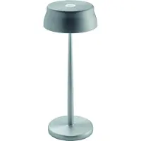 Zafferano AI LATI Lights - Akku-Tischleuchte Sister Light Alluminio / Aluminium