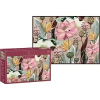 Interdruk Puzzle Blumen: Lotusblumen und Proteas 1000 Ellen