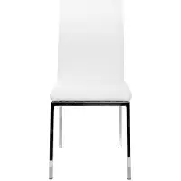 Miliboo - 2er-Set Design-Stühle Polyurethan Weiß SIMEA