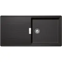 Schock Auflage-Einbauspüle Tia D-100L A Stone inkl. Funktionsschalenset und Multifunktionaler Träger