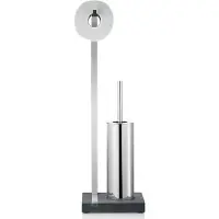 Blomus Toilettenbutler MENOTO WC Rollenhalter Edelstahl poliert 68820