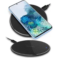 NAUC Wireless Charger Ladestation 15W 10W für Samsung Galaxy S20 Note 20 Ladegerät