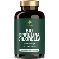 Vitactiv BIO Spirulina Chlorella 600 St Presslinge