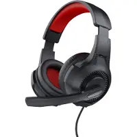 Trust 24785, Kabelgebunden, Gaming, 20 - 20000 Hz, 281 g, Kopfhörer, Schwarz, Rot