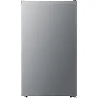 PKM Kühlschrank KHKS93ESI - silber, 94L, Freistehend, mit Kaltlagerfach, 84 cm