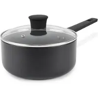Russell Hobbs RH02841EU7 20 cm Antihaft-Saucepan, Induktionstopf, Glasdeckel, Soft-Touch-Griff, Shield-Kollektion
