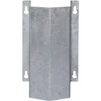 Moravia MORION Rohrschutz, feuerverzinkter Stah,l 500 mm, Wandmontage, Klein