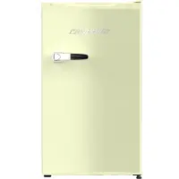 Respekta Retrokühlschrank Rico, Cream