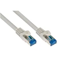 GOOD CONNECTIONS RNS Patchkabel SmartFLEX, Cat.6A, S/FTP, PiMF, halogenfrei (LSZH), 500MHz, CU, grau, 20m, (8060-SF20
