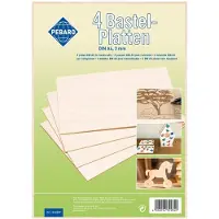 Pebaro PABARO - 4 Holzplatten A4