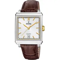 Festina Herren Uhr Fashion Leder Armbanduhr braun UF20681/4