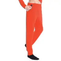 Glovii GP1RXL, Lange Unterhosen, Erwachsener, Uni, Rot, Einfarbig, XL