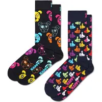 Happy socks Socken Classic Dogs Unisex Multi (2er-Pack)-Schuhgröße 36 - 40