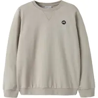 Name it Sweatshirt "NKMVIMO für Jungen mit Bündchen und klassischer Form", unifarben, casual, regular fit, Baumwollmischung, Rundhals