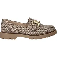 Rieker Straßenslipper(Trott) Abs.b.25 mm in beige, Gr. 38