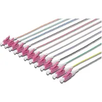 Digitus Durchgefärbte LC Simplex OM4 Pigtails, 2 m, OM4, LC