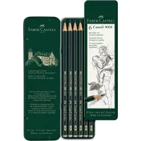 Faber-Castell Bleistift Castell 9000 6er-Set