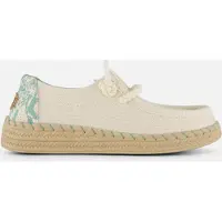 HeyDude Halbschuhe Damen Wendy Weiß Baumwolle