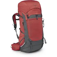 Osprey - Vielseitiger technischer Trekking-Rucksack - Tempest 44 Red Pampas/Coal Grey für Damen - Größe M/L - Rot