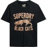 Superdry Embellish Varsity Relaxed Kurzarm-t-shirt