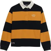Superdry Heritage Stripe Rugby Langarm-polo