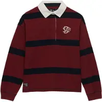 Superdry Heritage Stripe Rugby Langarm-t-shirt
