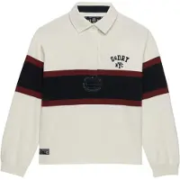 Superdry Heritage Stripe Rugby Langarm-polo