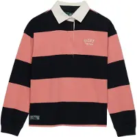 Superdry Heritage Stripe Rugby Langarm-polo