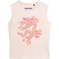 Superdry für Damen. W6011813A Vintage Komodo rosa Logo-T-Shirt (S), Lässig, Ärmellos / Hosenträger, Bio-Baumwolle, Nachhaltig