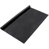 vidaXL Bodenbelag Schwarz 1,2 x 5 m Gummi