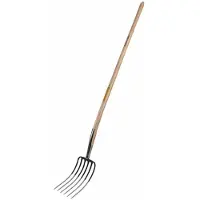 Freund Victoria Dunggabel 6 Zinken 135cm 24cm breit, Eschenstiel