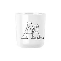 Rig-Tig - Moomin ABC Tasse - Moomin white - 0.2 l