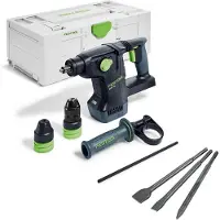 Festool Akku Kombihammer KHC 18 EB-Basic 577447 + Müllner Meißelsatz 230mm 3tlg