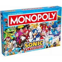 Winning Moves Gra planszowa Monopoly Sonic dla 2-6 graczy
