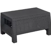 Keter Tisch Corfu - 77 x 57 x 42 cm - Graphit