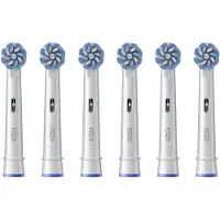 Braun Sensitive Clean , 6 Stück(e), Weiß, 3 Monat( e), Extra weich, , Box