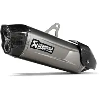 Akrapovic Schalldämpfer Slip-On Titanium/Carbo