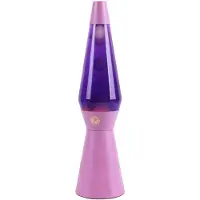 Itotal - Lava-Lampe - Lila, Pink - 36 cm