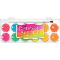 Adlibris Wasserfarben - Chroma Blends - 12 st. - Neon - - One Size - Farbe