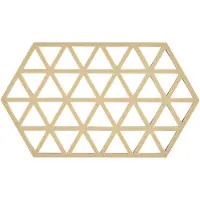 Zone Untersetzer Triangles Warm Sand 24 cm