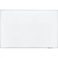 Franken Whiteboard X-tra! Line, Wandmontage im Hoch- & Querformat, weiß emailliert, antimikrobiell, Aluminiumrahmen, magnethaftend, Ablageschale, B 1800 x H 1200 mm, SC3805
