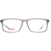 HUGO BOSS Hugo by Montures de lunettes HG 1025 RIW Gris mat pour hommes